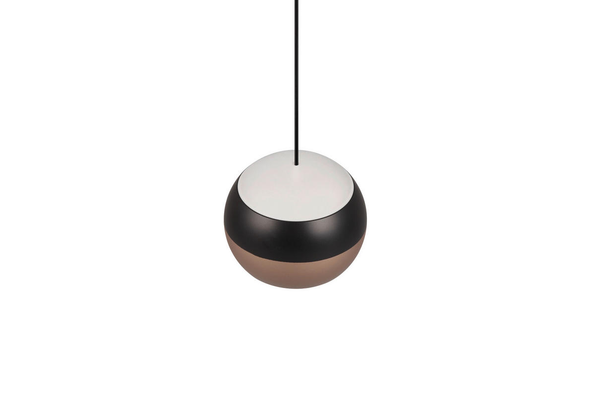 ZÁVĚSNÉ LED SVÍTIDLO, 15,5/200 cm  - černá, Design, kov (15,5/200cm)