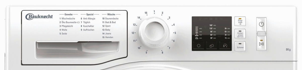 TROCKNER T SOFT CM10 8BWK DE WEISS  - Weiß, Basics (59,5/86/65,5cm) - Bauknecht