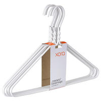 KLEIDERBÜGELSET Metall  - Weiß, Design, Metall (40,5/27cm) - Xora