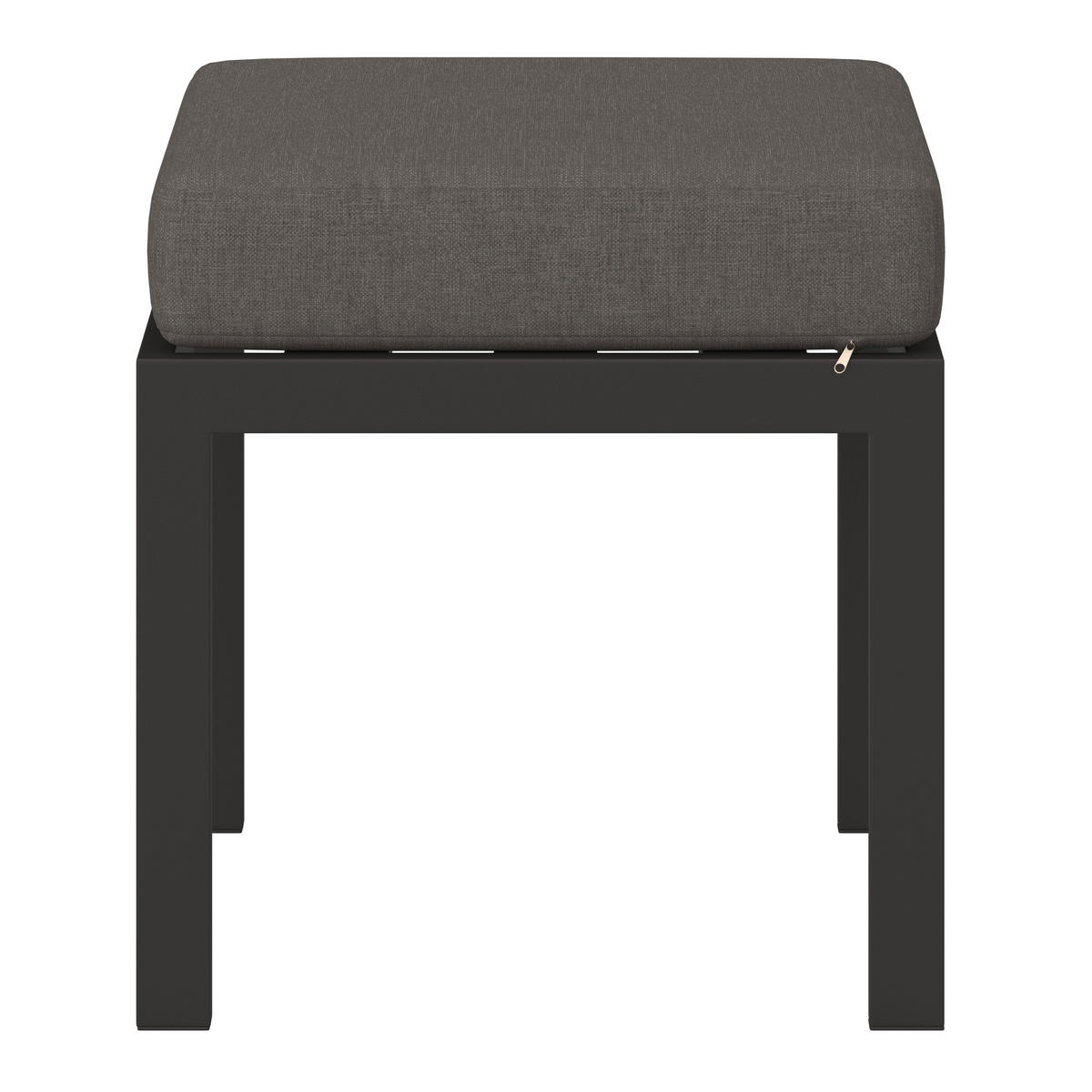 DINING-LOUNGESET Aluminium  - Anthrazit/Grau, MODERN, Glas/Textil (224/64/149/224cm) - Ambia Garden