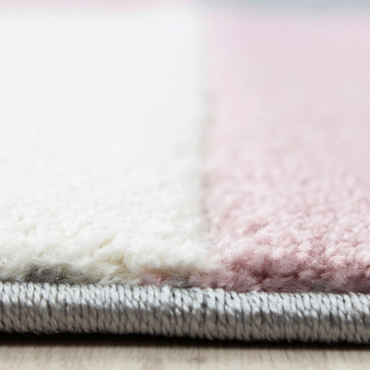 WEBTEPPICH 200/290 cm Hawaii 1310 Pink  - Pink, KONVENTIONELL, Textil (200/290cm) - Novel
