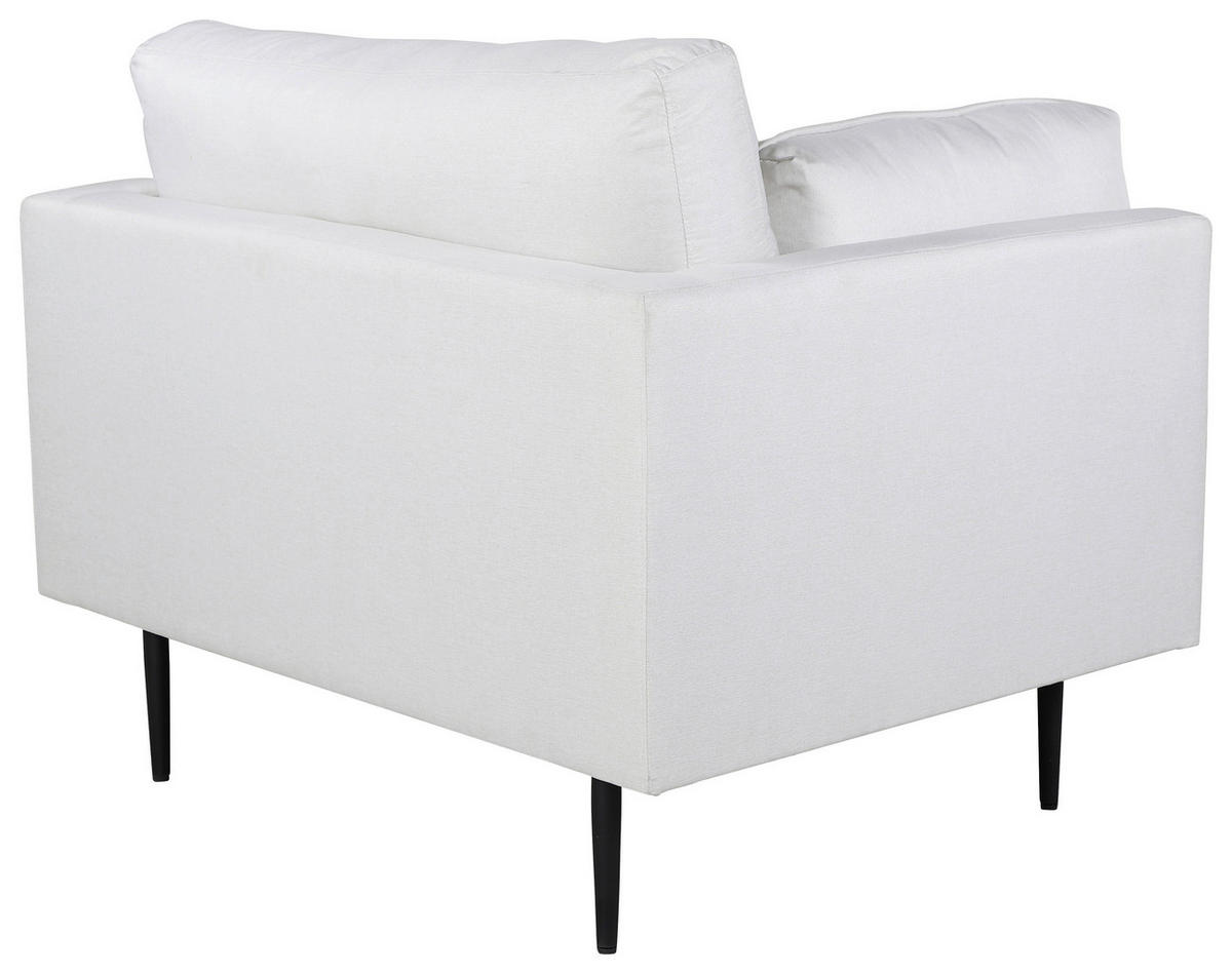 SESSEL in Beige, Schwarz  - Beige/Schwarz, Design, Kunststoff/Textil (110/84/86cm) - Livetastic