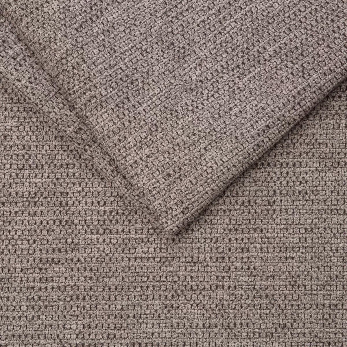 SCHLAFSOFA  mit Webstoff Taupe  - Taupe/Buchefarben, Design, Holz/Kunststoff (193/86/85cm) - P & B