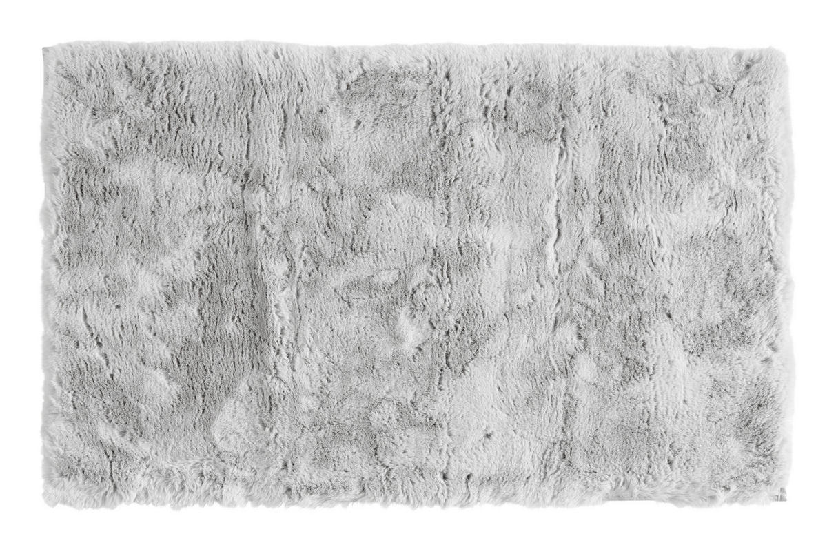 COVORAȘ DE BAIE  60/100 cm  argintiu   - argintiu, Design, plastic/textil (60/100cm) - Esposa