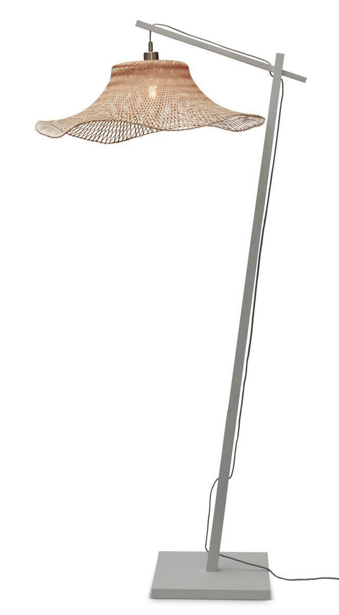 GOLVLAMPA GOOD&MOJO  65/83/176 cm    - vit/naturfärgad, Trend (65/83/176cm) - Good & Mojo
