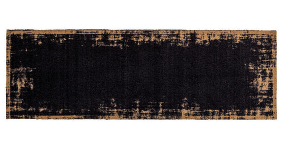 KÜCHENLÄUFER 50/150 cm Miabella Schwarz, Dunkelorange  - Dunkelorange/Schwarz, Design, Textil (50/150cm) - Esposa