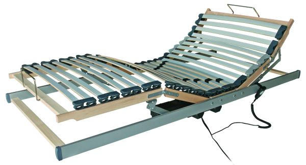 LETVIČASTA OSNOVA 90/200 cm - boja aluminijuma, Osnovno, metal/pločasti materijal (90/200cm) - Lesnina-XXXL