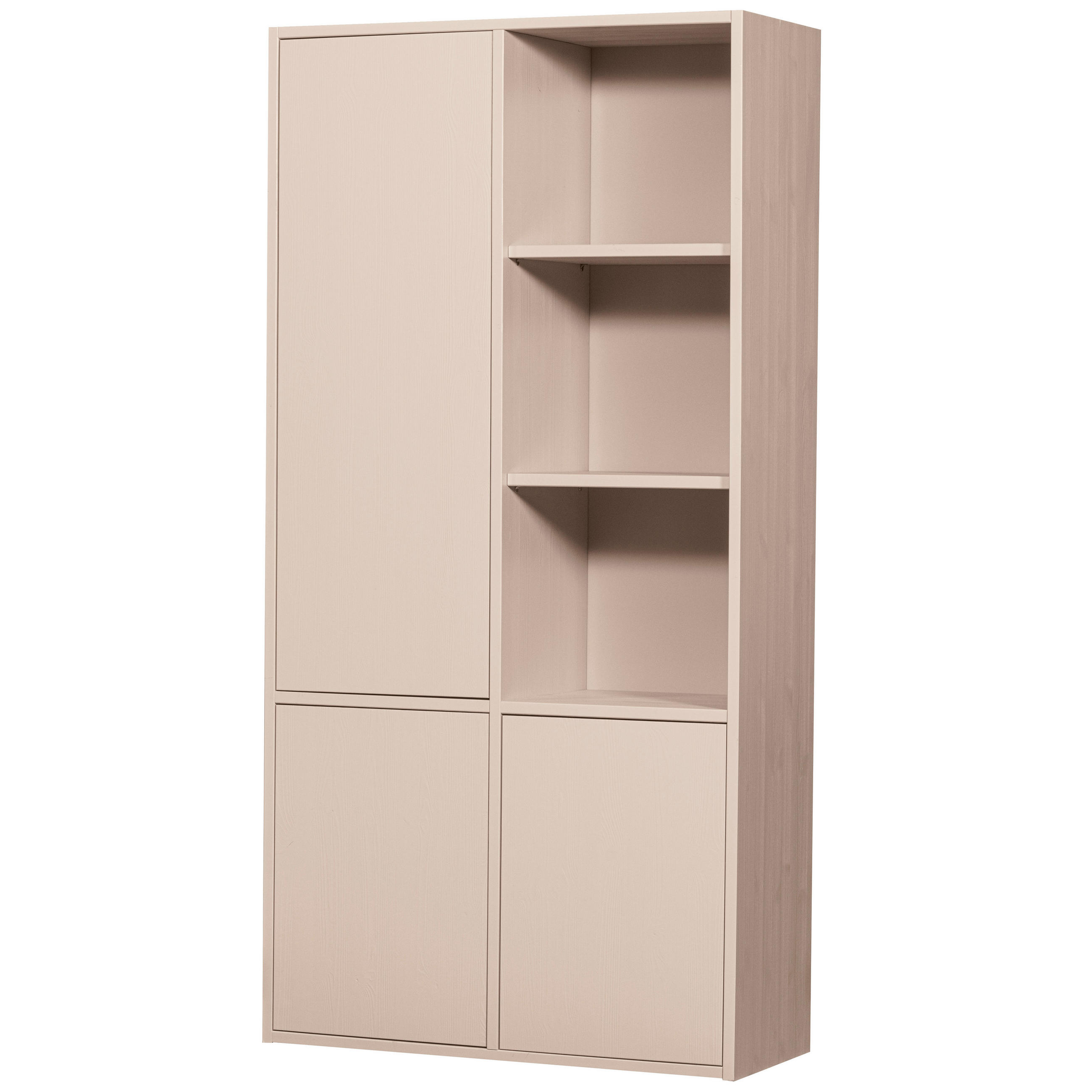 MEHRZWECKSCHRANK 100/200/40 cm  in Grauweiß  - Grauweiß, Design, Holz (100/200/40cm) - Livetastic