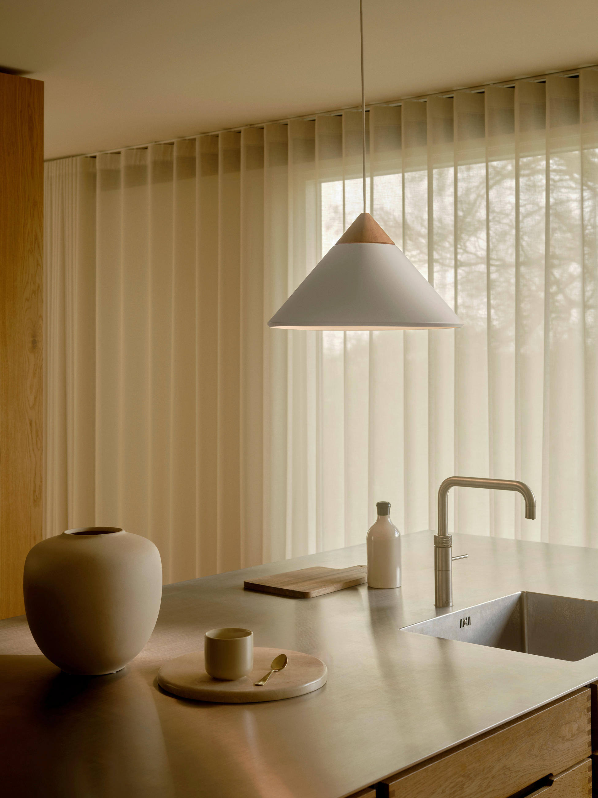 HÄNGELEUCHTE 42/24,6 cm  - Weiß, KONVENTIONELL, Metall (42/24,6cm) - Nordlux