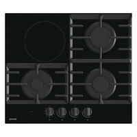 PLOČA GCE681BSC - siva/crna, Basics (59,5/10,5/51cm) - Gorenje