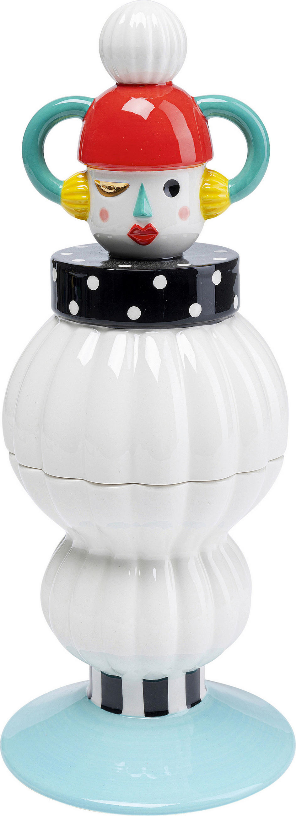 DEKODOSE - Blau/Gelb, Trend, Keramik (10/26/10cm) - Kare-Design