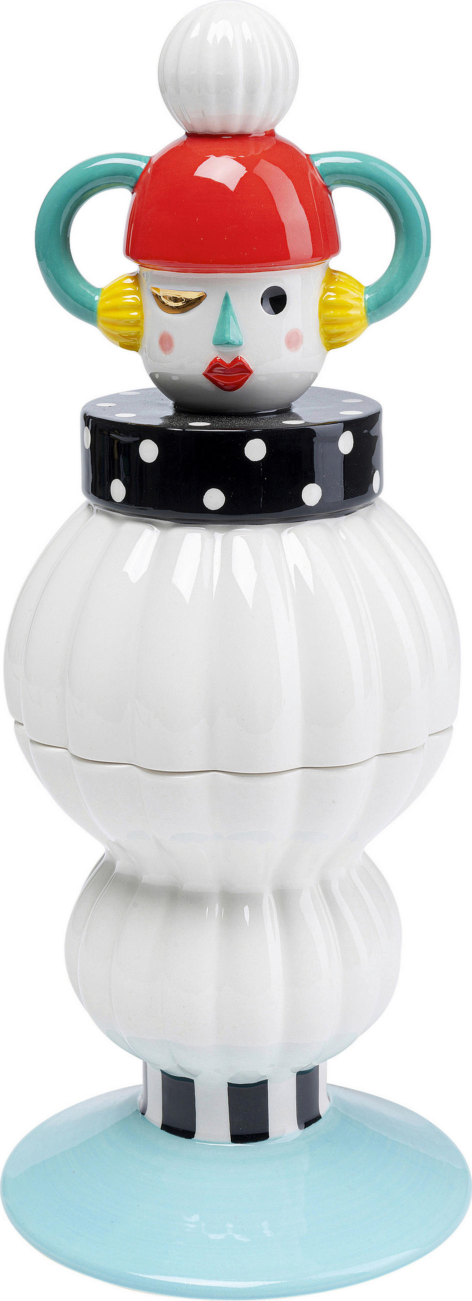 DEKODOSE - Blau/Gelb, Trend, Keramik (10/26/10cm) - Kare-Design