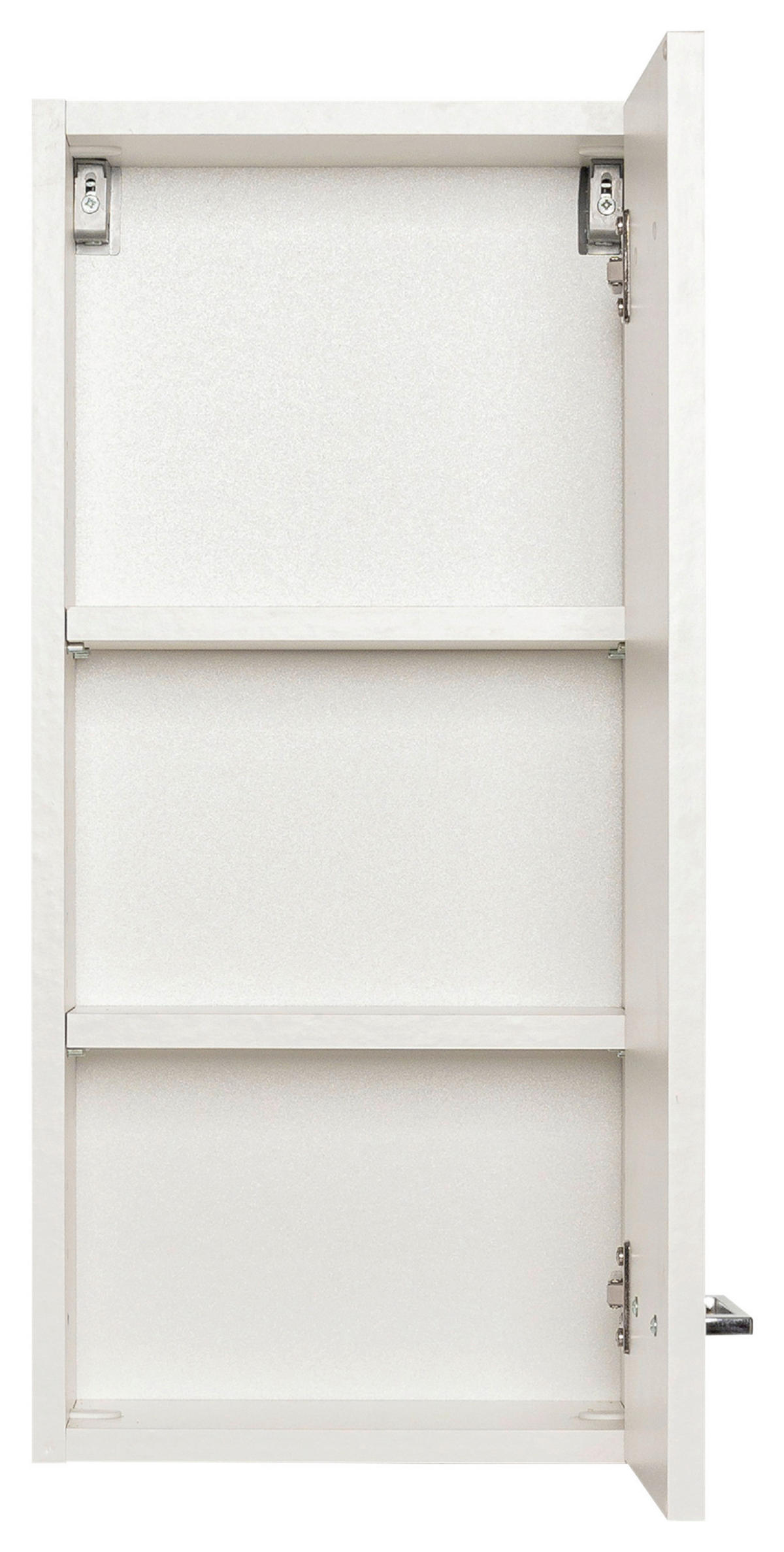 HÄNGESCHRANK 30/64/20 cm  - Chromfarben/Weiss, Modern, Holzwerkstoff/Metall (30/64/20cm) - Held