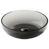 WASCHBECKEN 40/12/40 cm  - Graphitfarben, MODERN, Kunststoff (40/12/40cm)