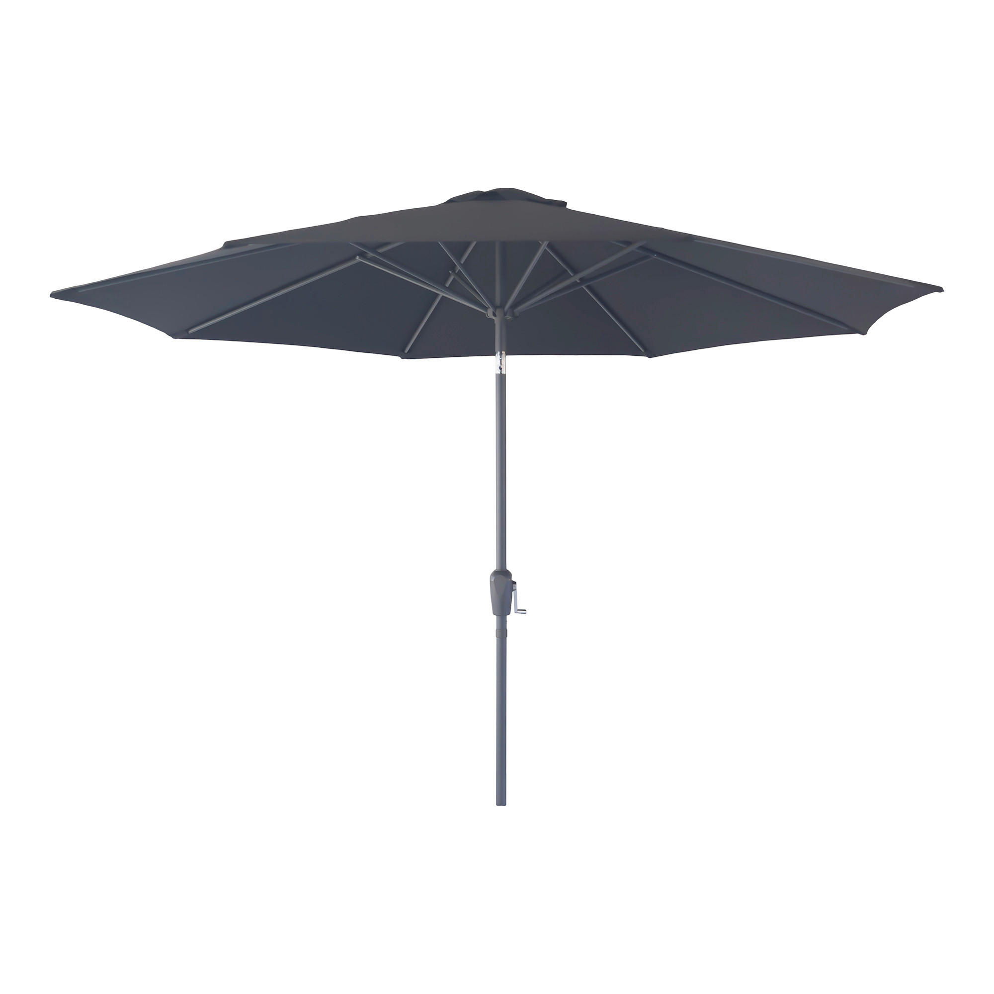 SONNENSCHIRM 300 cm  - Schwarz, MODERN (300/243/300cm) - MID.YOU