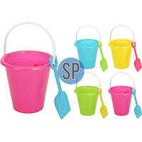 SANDLEKSAK - multicolor, Basics, plast (17/17cm)