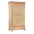SCHRANK Fichte massiv gewachst Fichtefarben - Fichtefarben, LIFESTYLE, Holz (110/192/58cm) - Landscape