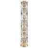 STEHLEUCHTE  20/126,5/20 cm   - Goldfarben, Basics, Glas/Metall (20/126,5/20cm) - MAYTONI