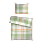 WENDEBETTWÄSCHE Mavie Satin 140/200 cm  - Grün, KONVENTIONELL, Textil (140/200cm) - Esposa