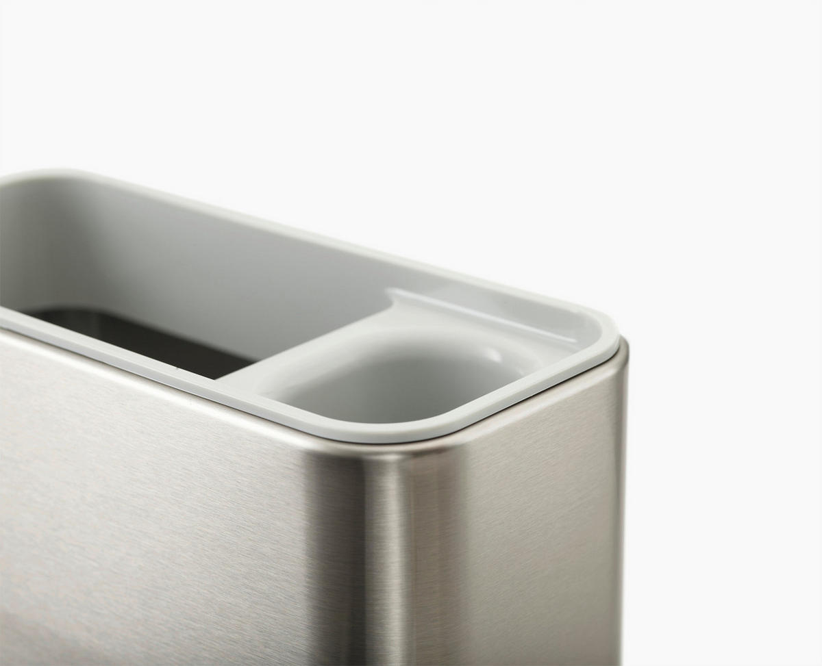 DRŽAČ ZA SUNĐER Surface  - svetlosiva, Osnovno, metal/plastika (18/12,5/12,8cm) - Joseph Joseph
