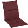 SESSELAUFLAGE  - Dunkelrot, Basics, Textil (50/115cm) - Stern