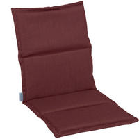 SESSELAUFLAGE  - Dunkelrot, Basics, Textil (50/115cm) - Stern