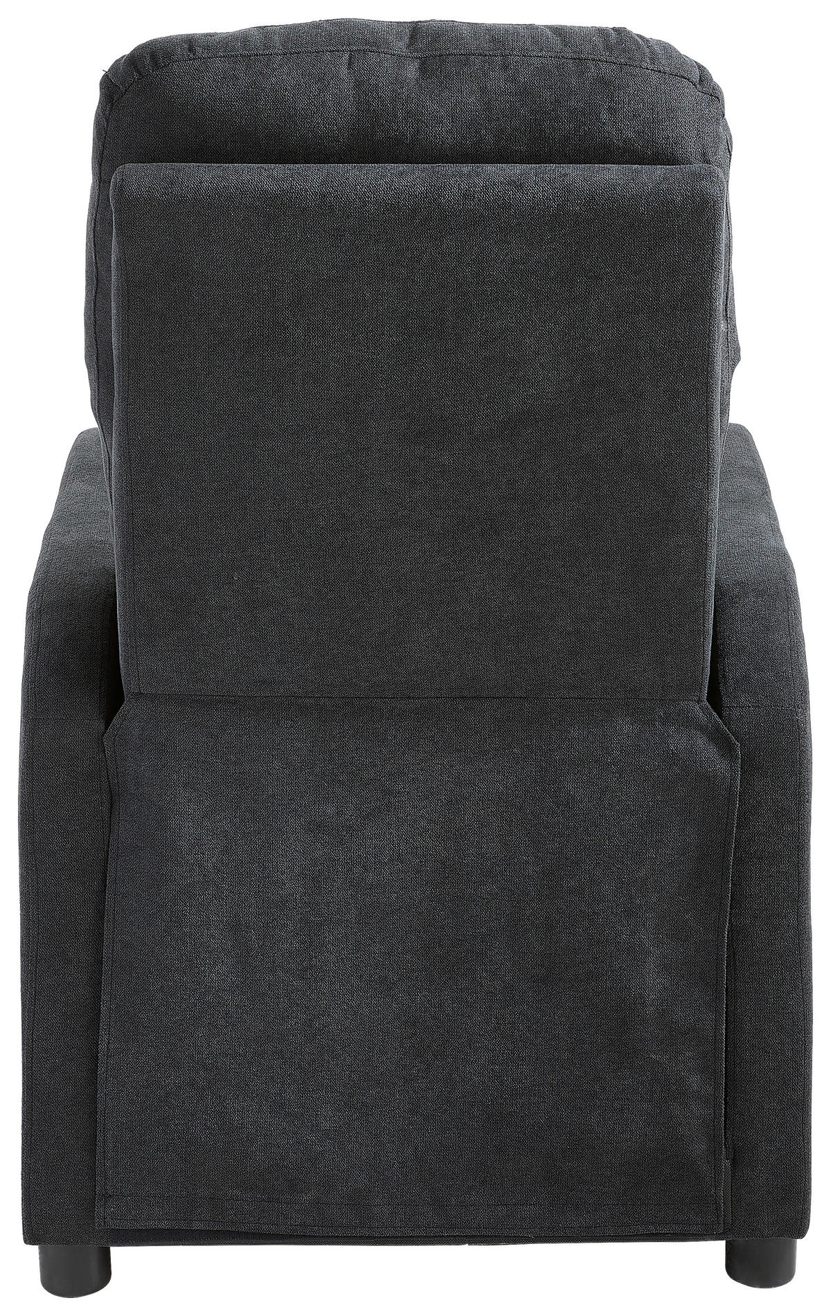 FOTELJA ZA GLEDANJE TELEVIZORA 65/80-105/90-154 cm , antracit  - bela/crna, Osnovno, tekstil/plastika (65/80-105/90-154cm) - Ti'me