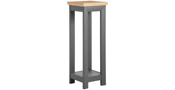 BLUMENSTÄNDER Holzwerkstoff - Anthrazit/Eiche Artisan, LIFESTYLE, Holzwerkstoff (30/30/85cm) - Hom`in