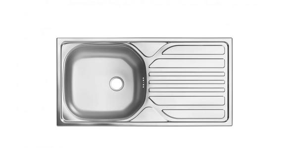 ECKKÜCHE 210/165 cm in Graphitfarben - Schwarz/Graphitfarben, Basics, Holzwerkstoff/Metall (210/165cm) - Xora