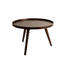 COUCHTISCH Walnuss rund Walnussfarben - Walnussfarben, LIFESTYLE, Holz (59/40cm)