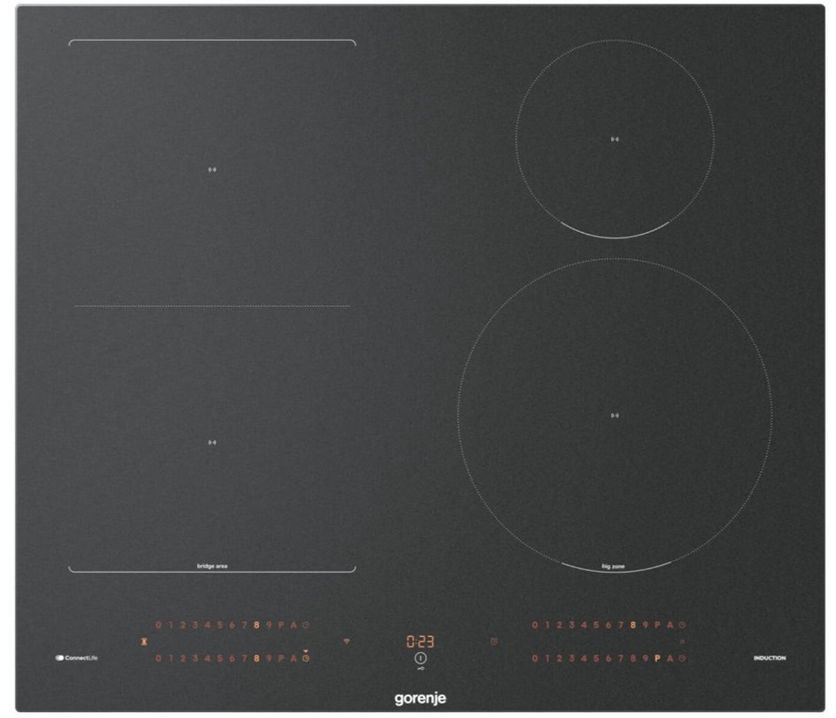 INDUKTIONSKOCHFELD  - Schwarz, Trend (59,5/5,4/52cm) - Gorenje
