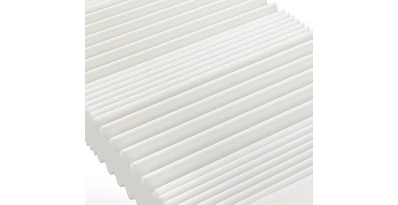KOMFORTSCHAUMMATRATZE 90/220 cm Höhe ca. 20 cm - Weiß, Basics, Textil (90/220cm) - Xora