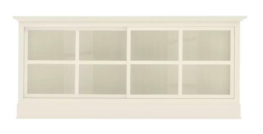 SIDEBOARD UrbanClass  in 190,5/82/49 cm  - Weiß, LIFESTYLE, Glas/Holz (190,5/82/49cm) - Livetastic