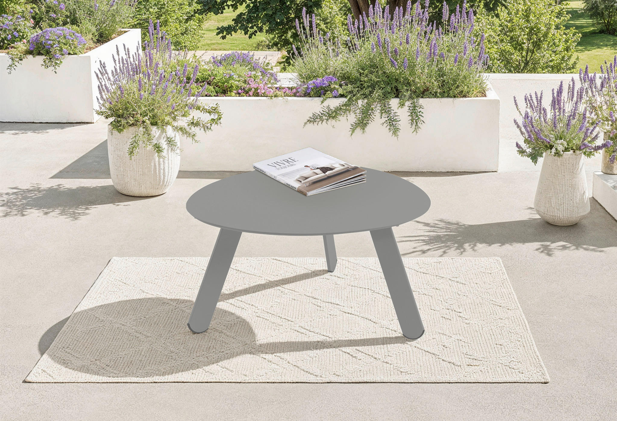 ZAHRADNÍ STOLEK, 74/60/35,5 cm - Moderní (74/60/35,5cm) - Ambia Garden