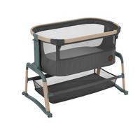 BEISTELLBETT Iora Air  - Dunkelgrau, Basics, Metall (52,3/74,7/97cm) - Maxi-Cosi