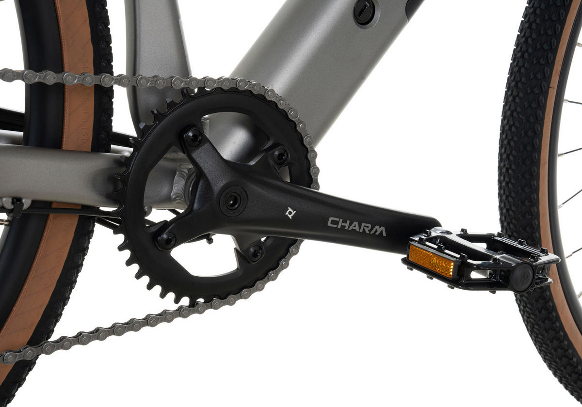 ELEKTROFAHRRAD - Silberfarben, Basics, Metall (180/70/100cm) - Atrigo