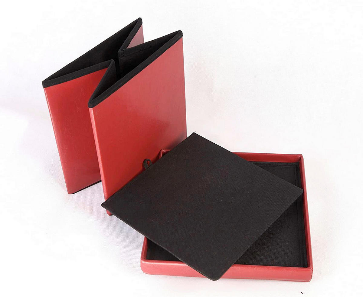 SITZWÜRFEL Rot  - Rot, Basics, Kunststoff (38/38/38cm) - Echtwerk