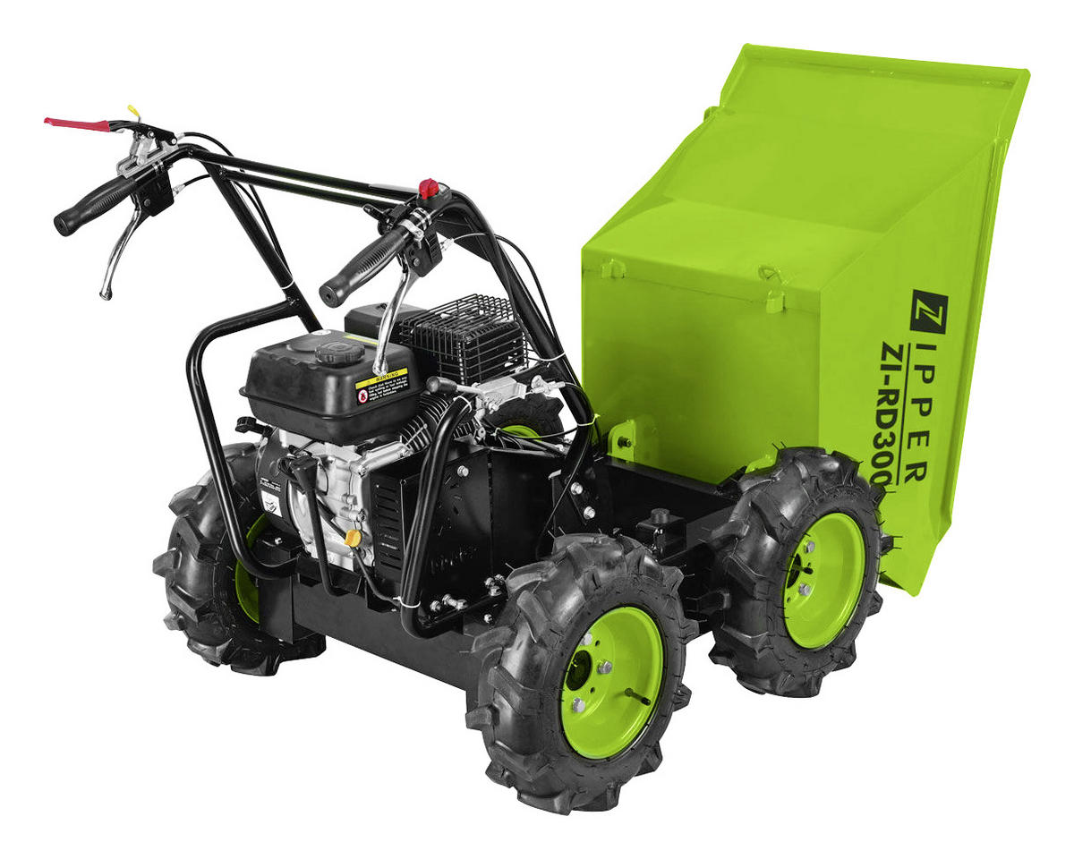 MINIRADDUMPER ZI-RD300 - Schwarz/Grün, MODERN, Metall - Zipper