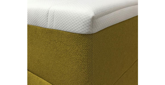 BOXBETT 100/200 cm in Grün - Schwarz/Grün, KONVENTIONELL, Kunststoff/Textil (100/200cm) - Carryhome