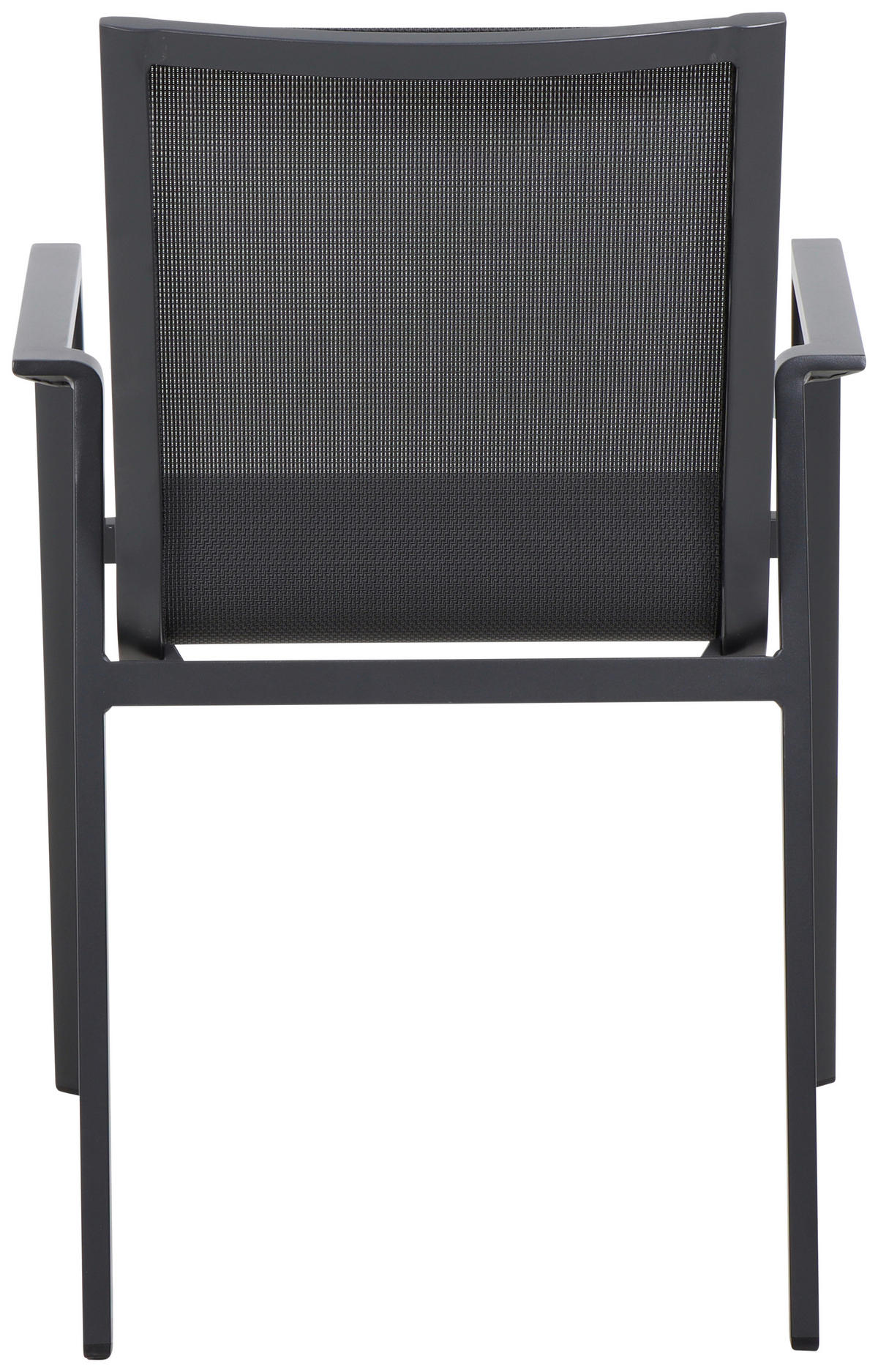 STAPELSESSEL Aluminium Anthrazit  - Anthrazit, Basics, Keramik/Kunststoff (100/88/180cm) - Siena Garden