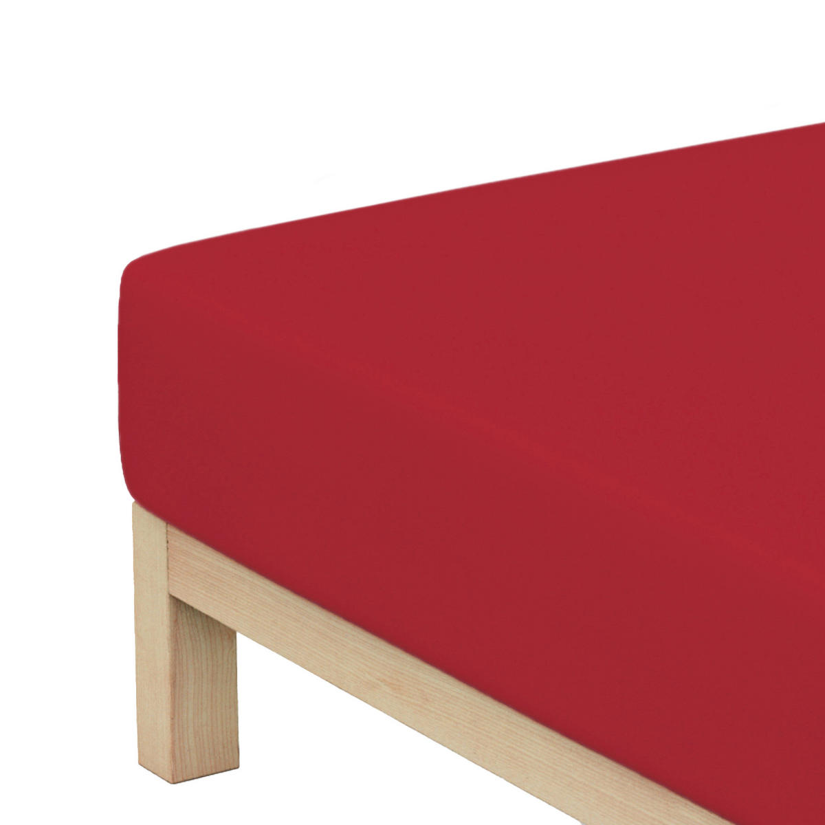 NAPENJALNA RJUHA 90-100/190-200 cm  - rdeča, Konvencionalno, tekstil (90-100/190-200cm) - Schlafgut