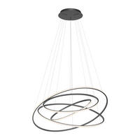 LED-PENDELLEUCHTE Tessara 109/109/300 cm   - Design, Kunststoff/Metall (109/109/300cm) - Paul Neuhaus