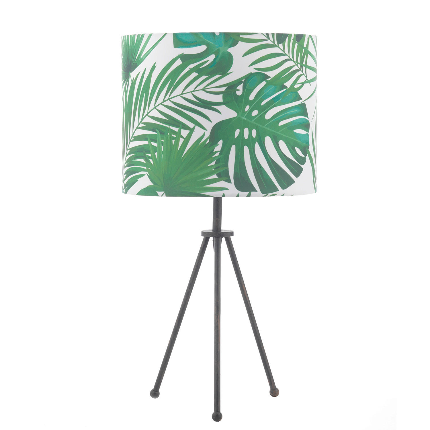 TISCHLEUCHTE 30/30/57 cm   - Hellgrün, Basics, Kunststoff/Textil (30/30/57cm)