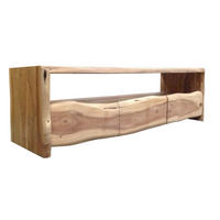 LOWBOARD  146/46/50 cm 3 Schublade(n)  - Naturfarben, Design, Holz (146/46/50cm) - MID.YOU