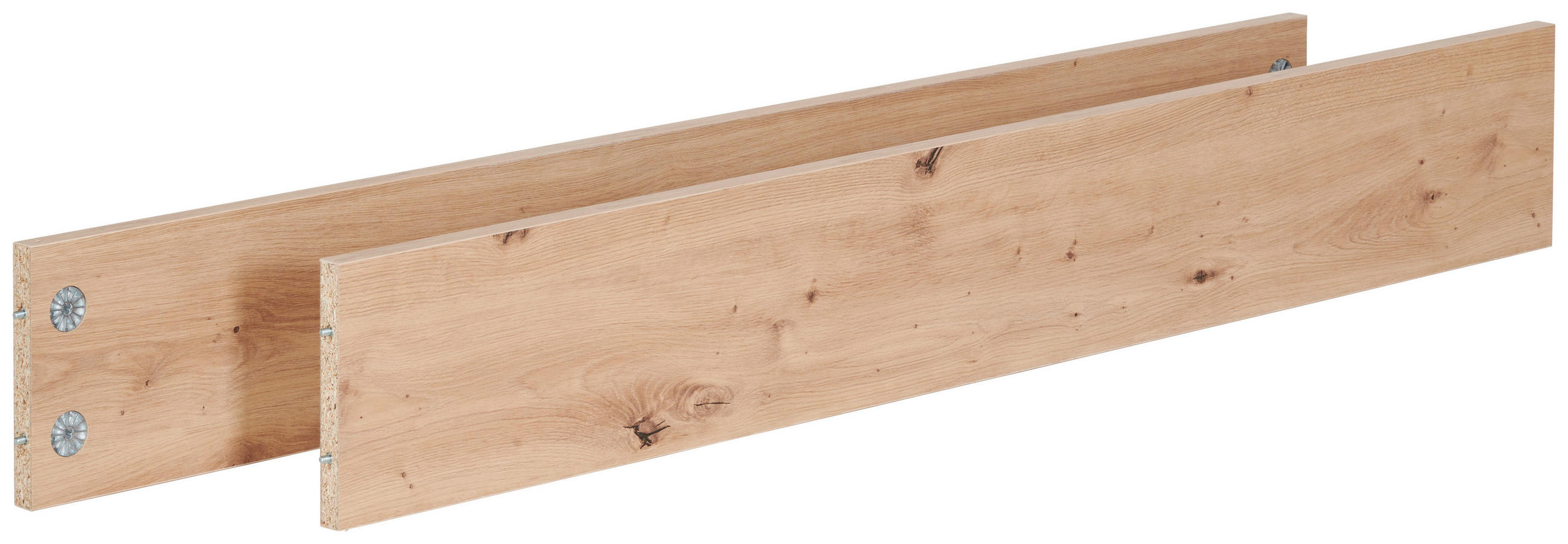 UMBAUSEITEN Benton  - Eichefarben, Natur, Holzwerkstoff (140/20/2,2cm) - My Baby Lou