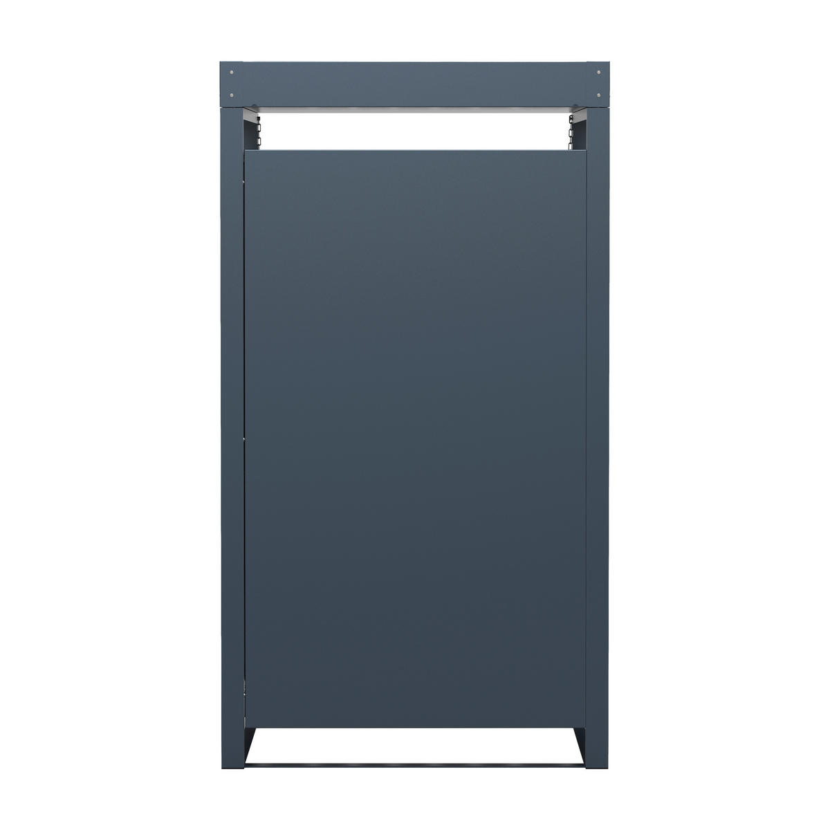 ÚLOŽNÝ BOX 68/80/124 cm   - hnedá/antracitová, Basics, kov (68/80/124cm) - Ambia Garden
