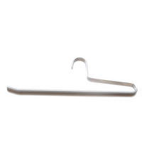 UMERAȘ PENTRU PANTALONI - argintiu, Basics, plastic/metal (34cm)