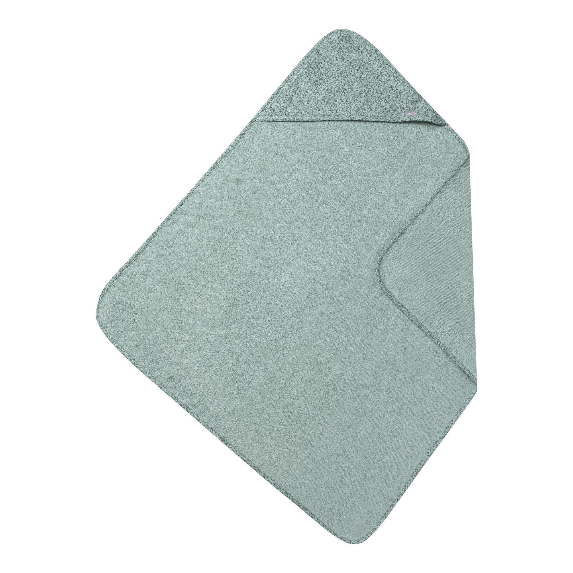 KAPUZENBADETUCH    - Grün, Basics, Textil (85/75/1cm) - Bebe Jou