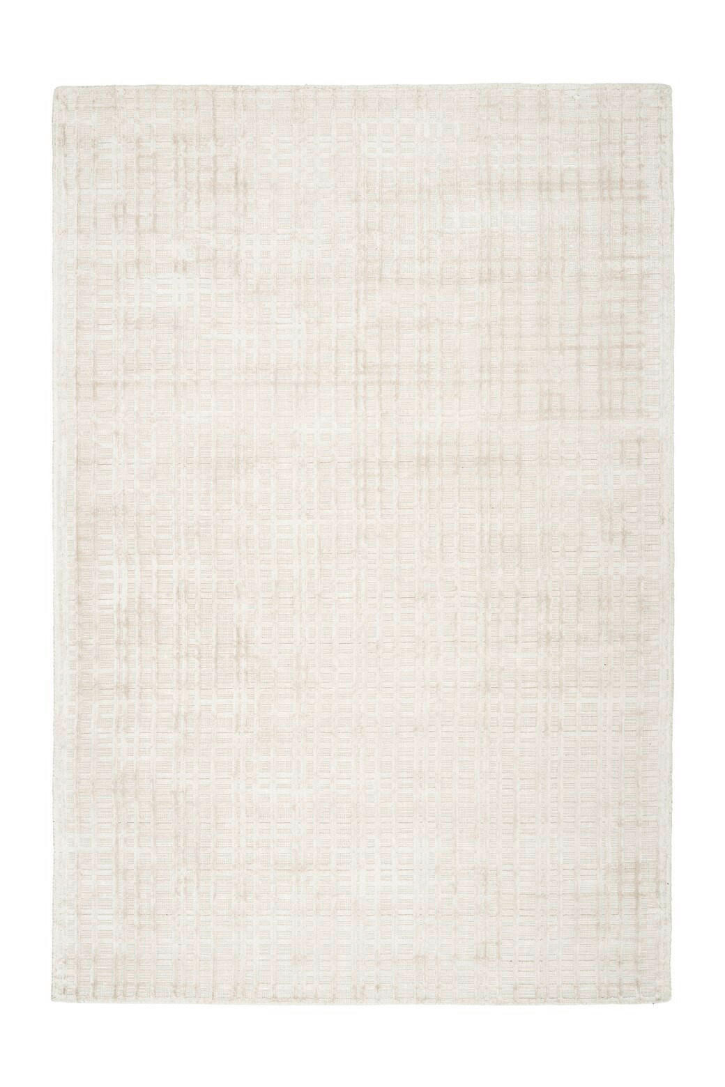 FLACHWEBETEPPICH 120/170 cm Karma Silberfarben, Beige  - Beige/Silberfarben, Basics, Textil (120/170cm) - Novel