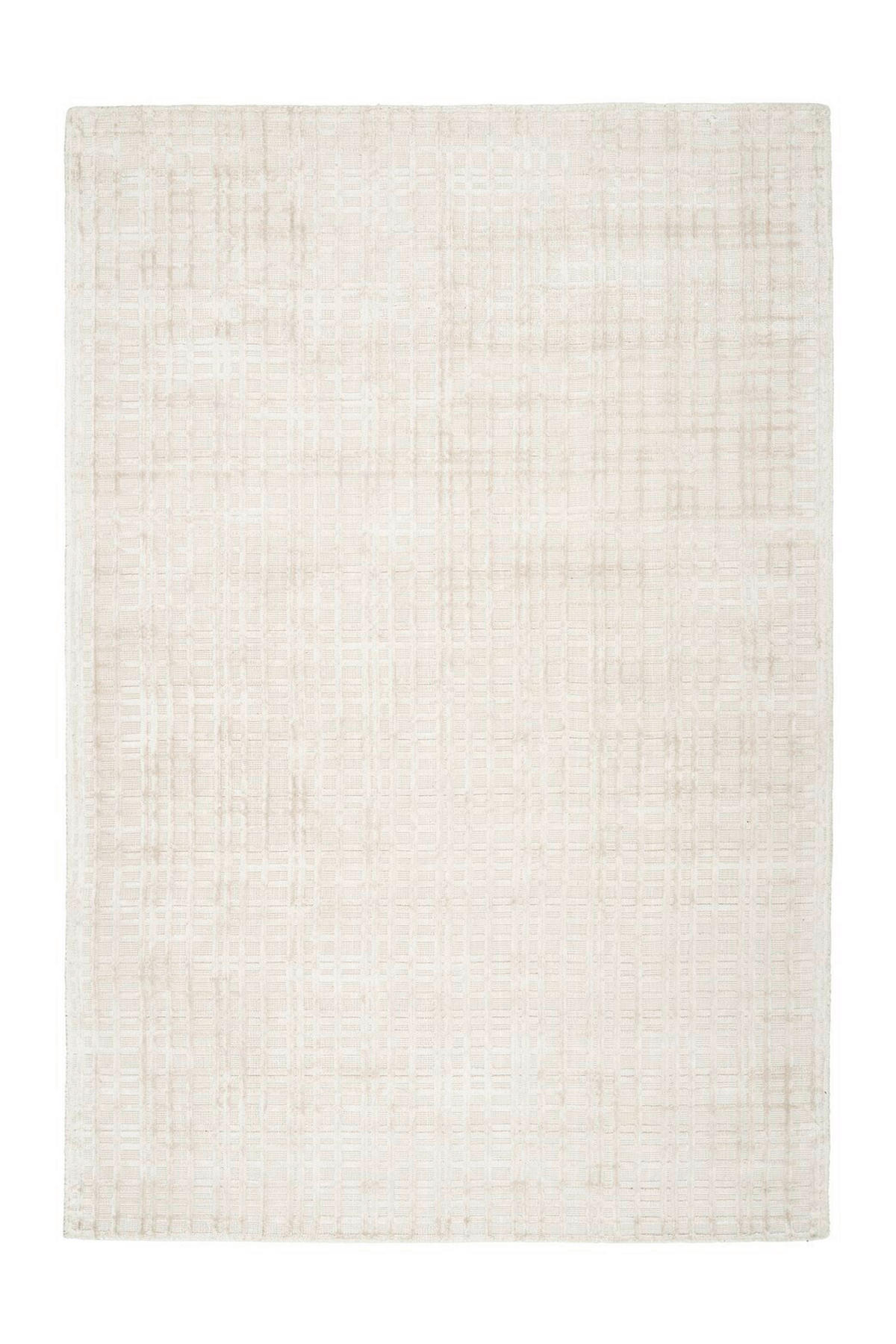 FLACHWEBETEPPICH 120/170 cm Karma  - Beige/Silberfarben, Basics, Textil (120/170cm) - Novel